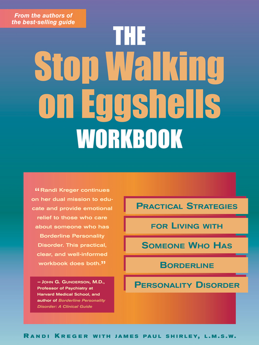 Title details for The Stop Walking on Eggshells Workbook by Randi Kreger - Available